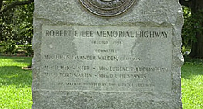 Robert E. Lee Memorial Highway Marker | The SC State House