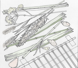 Materials to Weave. 