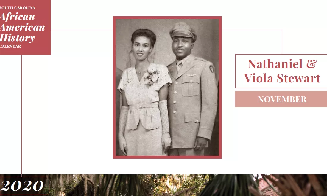 South Carolina African American History Calendar:   November Honorees – Nathaniel and Viola Stewart 
