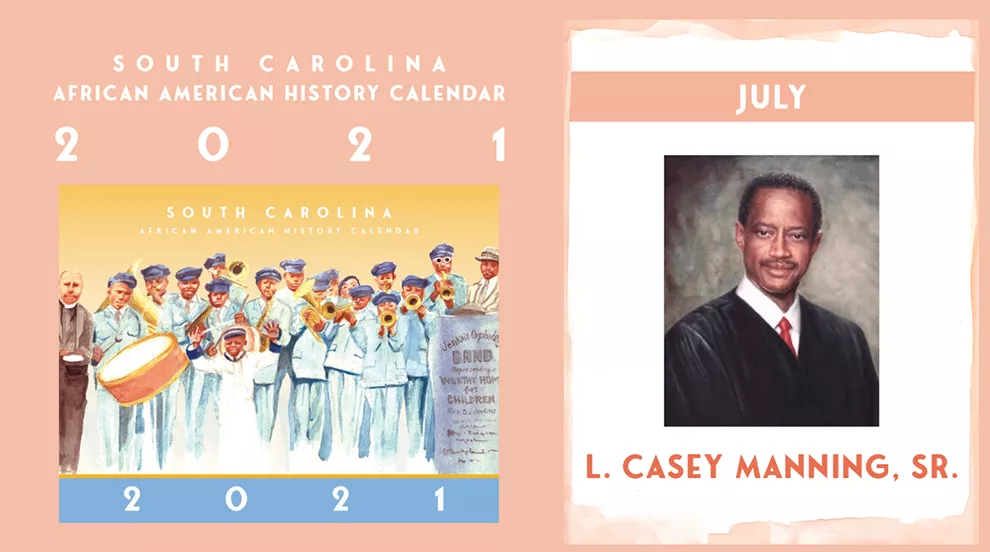 SC African American History Calendar: July Honoree - L. Casey Manning, Sr.