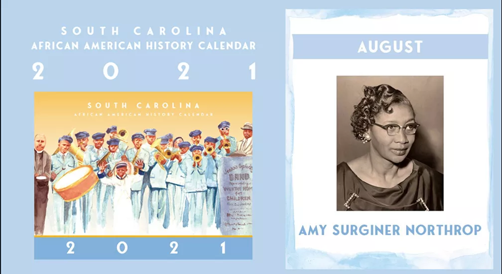 SC African American History Calendar: August Honoree - Amy Surginer Northrop