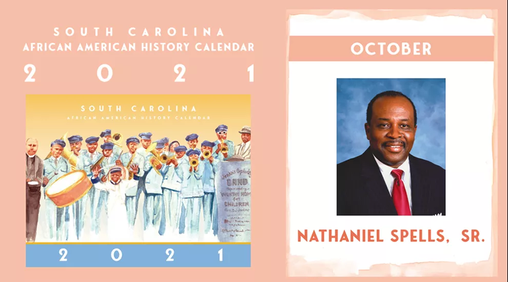 SC African American History Calendar: October Honoree - Nathaniel Spells, Sr. 