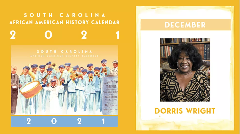 SC African American History Calendar: December Honoree, Dorris Wright