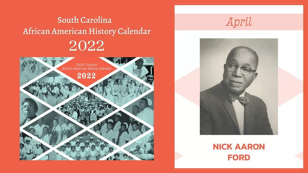 SC African American History Calendar: April 2022 Honoree - Nick Aaron Ford