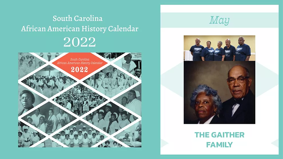 SC African American History Calendar: May 2022 Honorees - The Gaither Family