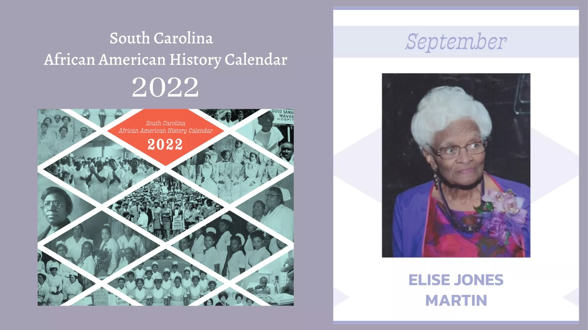 SC African American History Calendar: September Honoree - Elise Jones  Martin