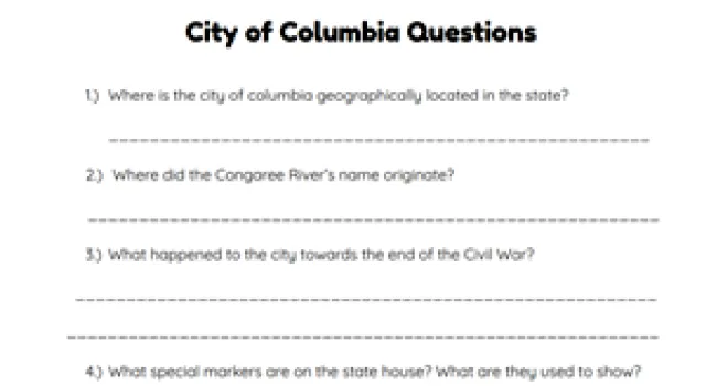 City of Columbia Video Questions | From The Sky