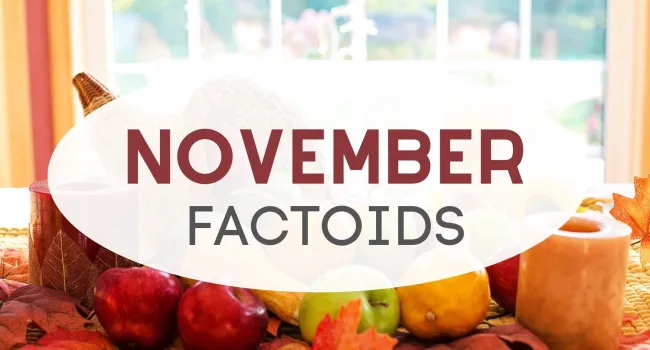 November Factoids