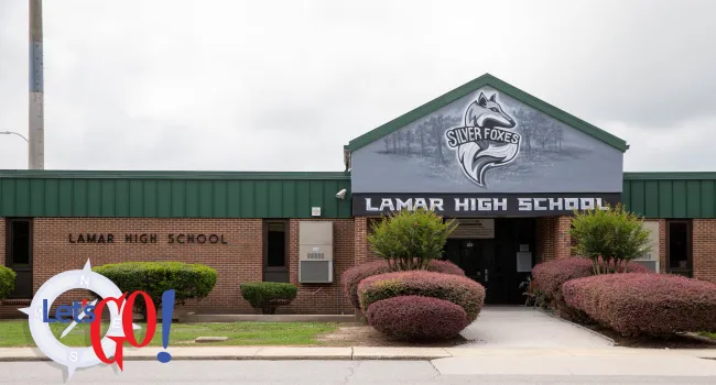 
            <div>Lamar High School</div>
      