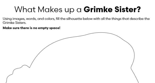 What Makes A Grimke Sister? - Handout