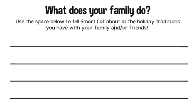 What Does Your Family Like to Do?
