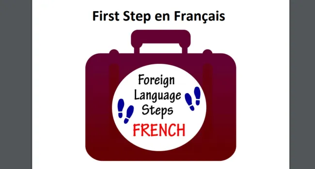 First Step en Fraicais Lesson 101: Bonjour