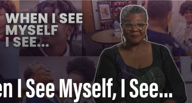 students behind when I see myself graphic