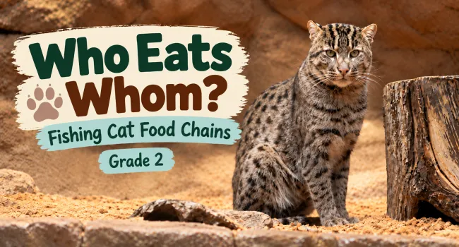 Fishing Cat: Who Eats Whom? Food Chain Lesson Plan (Grade 2)
