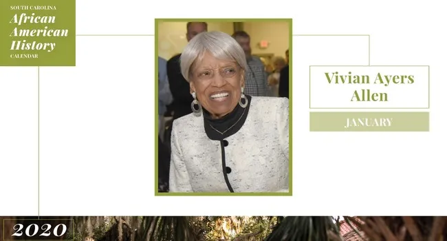 Vivian Ayers Allen | SC African American History Calendar