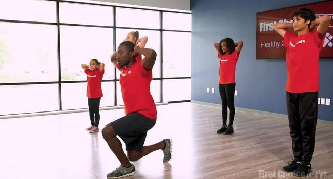 Forward Lunge | First Choice Fit