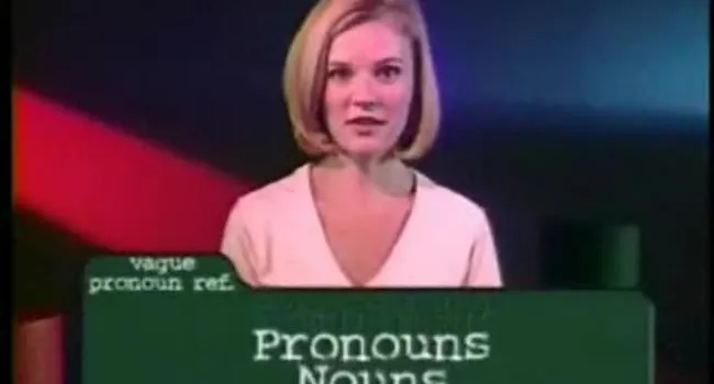 Grammar Pitfalls - Vague Pronouns | Standard Deviants TV