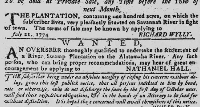 Halted Slave Importation (1787-1803) | Walter Edgar's Journal
 - Episode 2