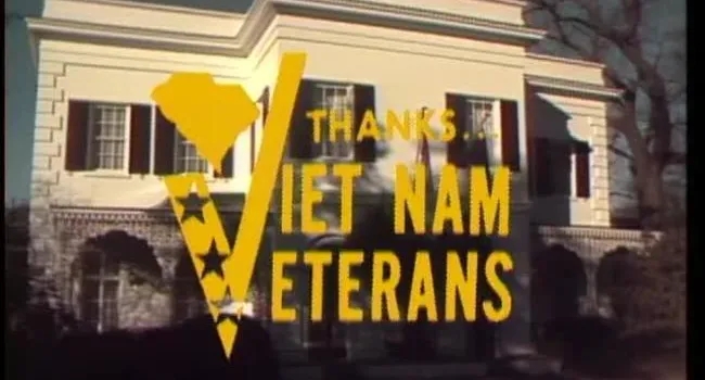 Thanks, Viet Nam Vets - Governor John C. West (1973)