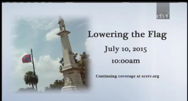 07-10-2015: Conf. Flag Collection: Confederate Flag Lowering Ceremony