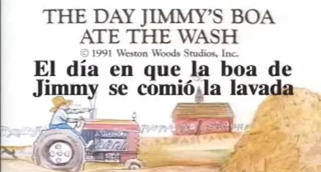 El Dia en Quela Boa de Jimmy se Comió la Lavada | Foreign Language Scholastic Series - Spanish