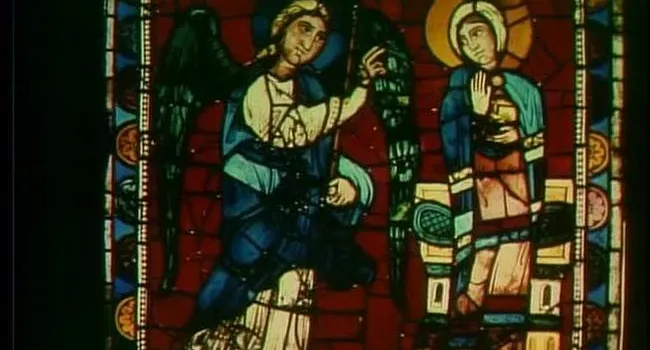 Chartres Cathedral, Part 3 - Stained Glass Window Excerpt (1984)