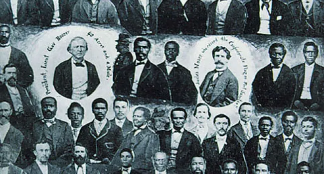 63 Members of 1868 Reconstruction Legislature | History of SC Slide Collection