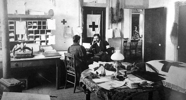American Red Cross Headquarters, 1893 | History of SC Slide Collection