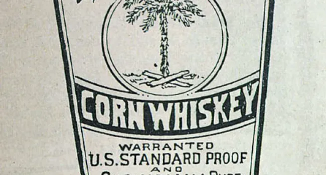 The Official Dispensary Liquor Label | History of SC Slide Collection