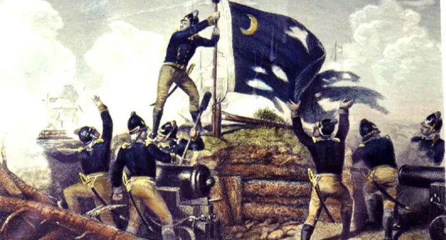 Sergeant William Jasper, Hero of Fort Moultrie | History of SC Slide Collection