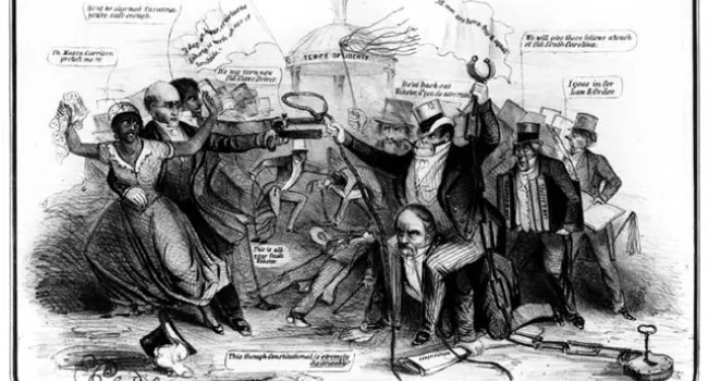 Practical Illustration of the Fugitive Slave Law | History of SC Slide Collection