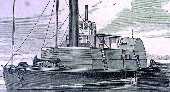 Gunboat "Planter" | History of SC Slide Collection