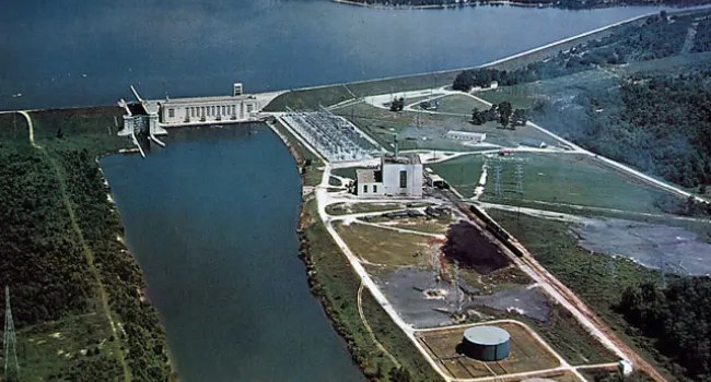 Hydro and Steam Generator Plants Of the Santee Cooper River Facility | History of SC Slide Collection