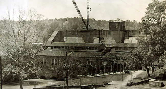 The Portman Shoals Power Plant | History of SC Slide Collection