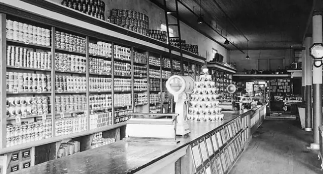Store In Winnsboro Mill Village | History Of SC Slide Collection