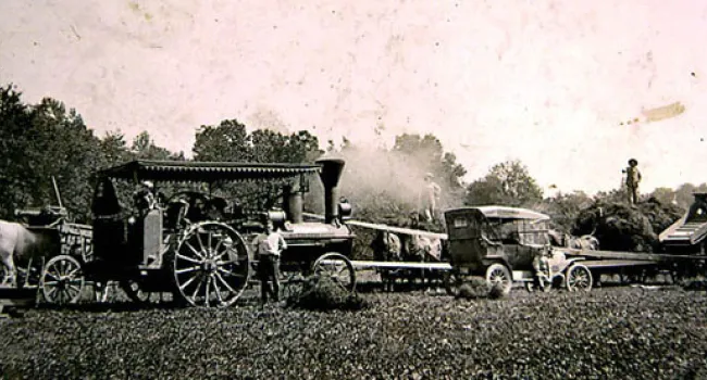 Advent of Steam Farm Equipment | History of SC Slide Collection