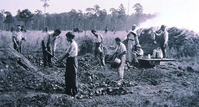 Charcoal Burners | History of SC Slide Collection