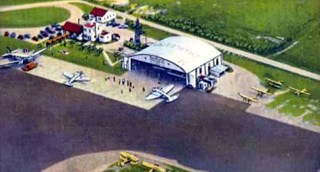 Charleston's Municipal Airport | History Of SC Slide Collection