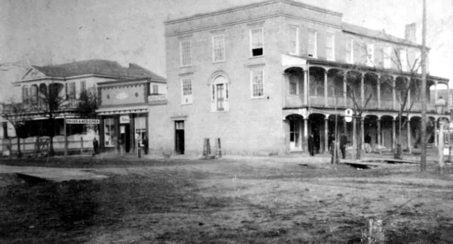 Main Street Of Winnsboro | History Of SC Slide Collection