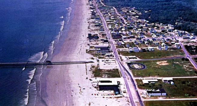 The Grand Strand's Crescent Beach In 1966 | History Of SC Slide Collection