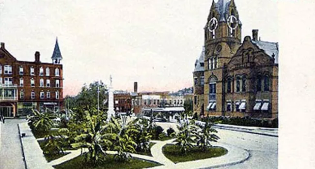 Anderson Town Square And Courthouse | History Of SC Slide Collection