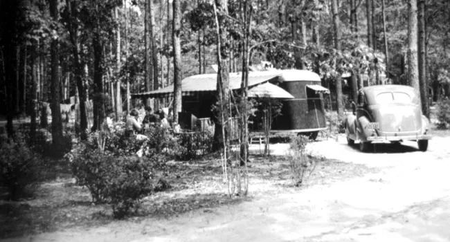 Myrtle Beach Picnic And Camping Facilities | History Of SC Slide Collection