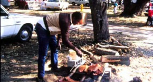 Barbecuing | History Of SC Slide Collection
