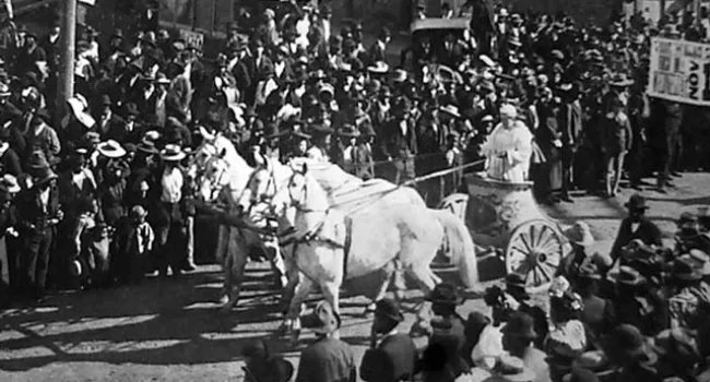 Circus Parade In Rock Hill | History Of SC Slide Collection