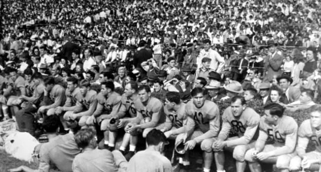 University Of South Carolina Football Team, Around 1950 | History Of SC Slide Collection