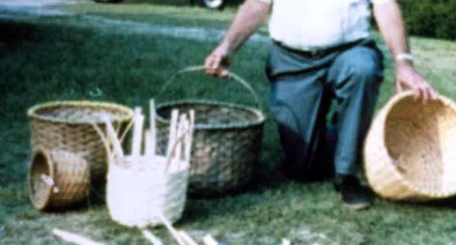 Crafting Baskets Out Of Split White Oak | History Of SC Slide Collection
