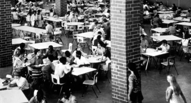 West Florence High School Cafeteria | History of SC Slide Collection
