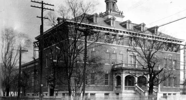 The Chappelle Administration Building Of Allen University | History Of SC Slide Collection
