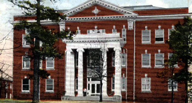 Main Building of Anderson College | History of SC Slide Collection