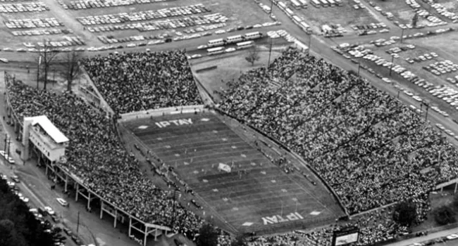 Aerial View of Clemson Stadium | History of SC Slide Collection
